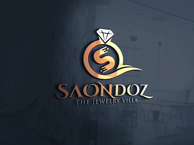 SAONDOZ JEWELRY LOGO DESIGN 3d 3d logo 3d logo design 3d logo designer 3d logo maker art brand identity branding design graphic design lettermark logo design logo logo design logo designer logo designers logo maker monogram logo design typography vector web designer