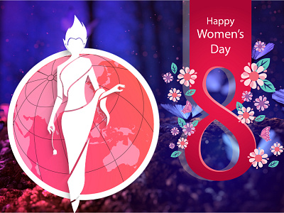 International Women’s Day 8 march 8m equality female feminism feminist gender girl girl power illustrations internationalwomensday iwd photoshop vector women women empowerment womens day womens march womensday