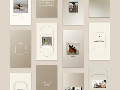 Instagram Story Template art direction branddesign graphicdesign instagram post instagram stories instagram template quote design social media design story design visual design