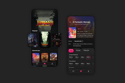 Movie App app film films flat iphone minimal movie movie app movieapp movies netflix ui uidesign userinterface ux uxdesign