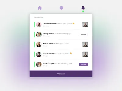 Day49 Notification design typography ui
