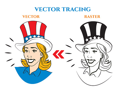 vector tracing convert to vector vectorize graphic design icon illustration illustrator logo minimal typography vector