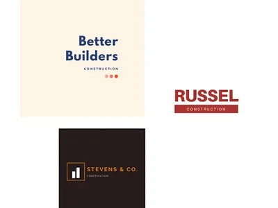 Day 45 of #dailylogochallenge canva construction company dailylogochallenge design logo logodesign