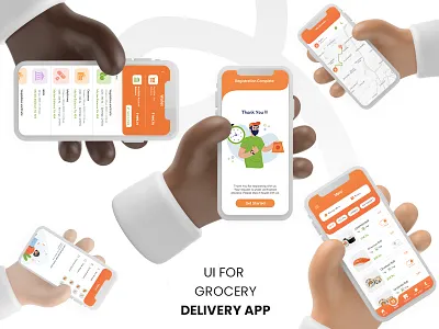 UI GROCERY DELIVERY APP- FULL PROJECT app design delivery design inspiration food food app grocery medicine swiggy ui uidesign uiux