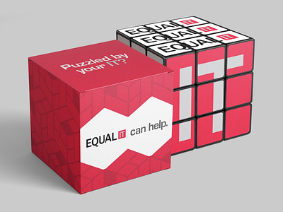 Rubik's Cube Promo Piece design it package package design packagedesign packaging packaging design promo promotion promotional promotional design promotional packaging rubiks cube tech