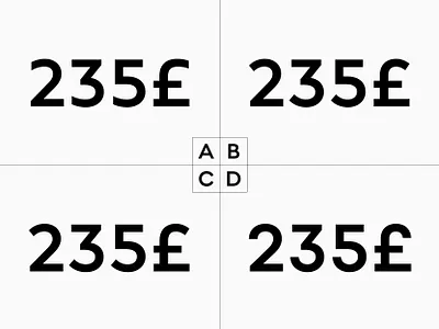 neue Radial ABCD — Numerals branding currency design foundry made in germany navigation neue numeral radial sans system type typedesign typography
