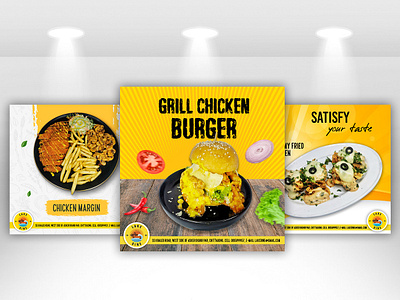 Food Poster and Banner banner banner ad banner ads banners branding food poster social media