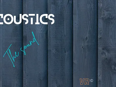 Acoustics design logo