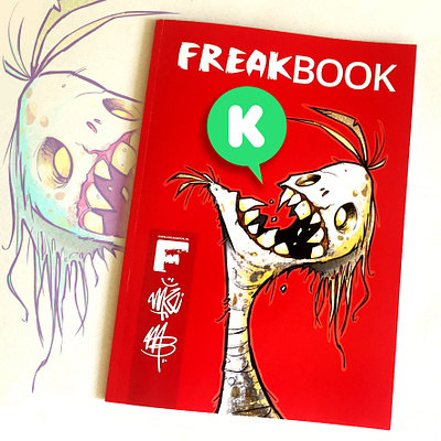 FREAKBOOK 'Reloaded' art artbook character design concept art creature freak freakbook zombies