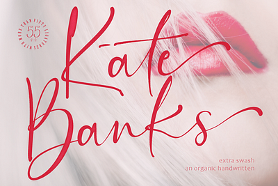 Kate Banks font opentype typeface