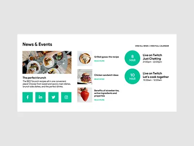 DailyUI Challenge 094 - News colorful dailyui dailyuichallenge design flat minimal news social ui