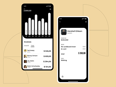 Daily UI 46 | Invoice daily 100 challenge daily ui daily ui 046 dailyui dailyuichallenge invoice invoice design invoices invoicing payment payments ui