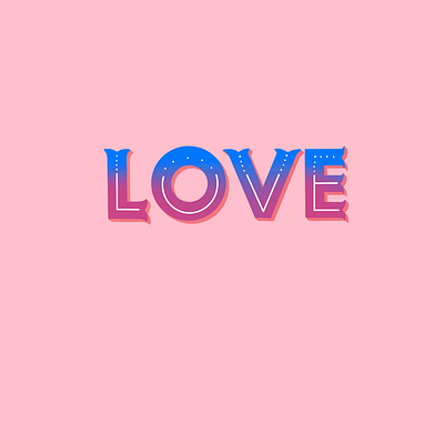 Love Typography hand lettering handlettering love procreate typography typography art