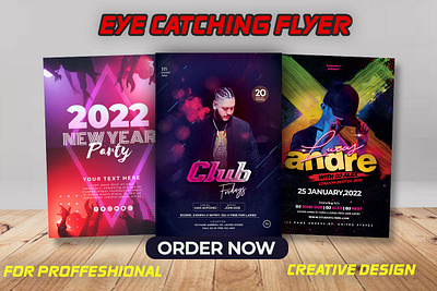 I will create event flyer Party Flyer posters in 12 hours 1 business flyer design event flyer event poster fashion flyer party event party flyer