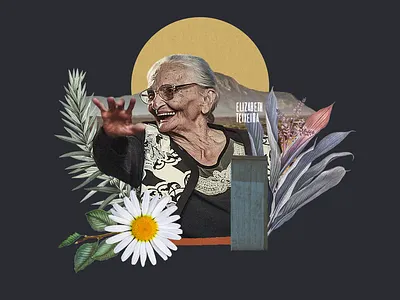 Elizabeth Teixeira colagem collage collage art colorful colors design graphic design woman