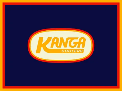 Kanga - Gas Station badge beer branding coolers gas station lettering type typedesign typography vintage
