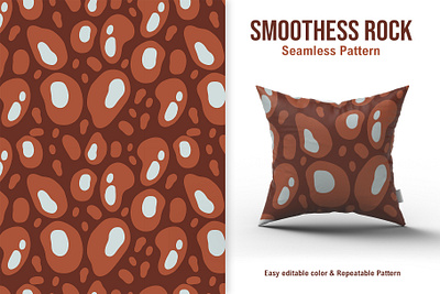 Smoothess Rock - Seamless Pattern abstract design illustration organic pattern art patterns rock rocket seamless pattern shapes smoothes vector