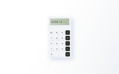 Calculator - Neumorphic adobe xd app design design figma invisionstudio mobile app typography ui ux