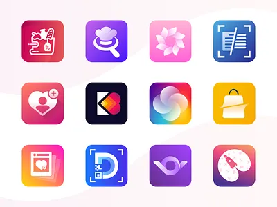 App icon Collection🤞 android app icon app icon app icon design app icon logo app icons app logo colorful creative design creative design creative logo flower logo food heart logo icon icon design ios app icon logo logo design music scanner app icon