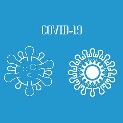 Covid-19 Icon design corona icon virus