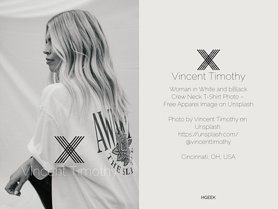 Vincent Timothy abstract logo abstractmark branding design fashion fashionphotography lettermark logo logo design monogram logo photography photographyphoto photographyphoto t shirt typography vector woman