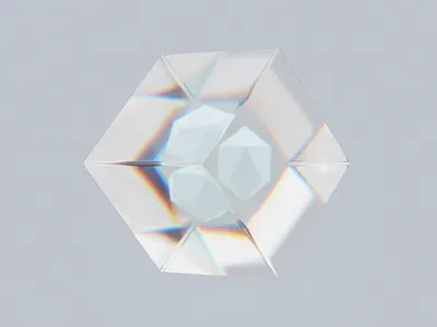 Dispersion 3d 3d animation 3d art 3d artwork animation design glass minimal modern shape