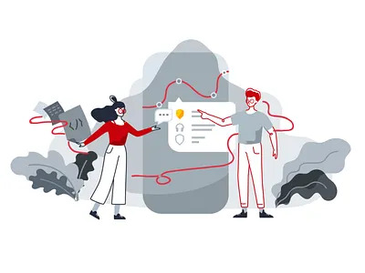 developer web illustration branding design illustration