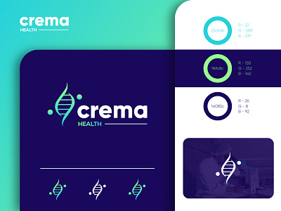 Crema | Logo Branding | Logodesign | Branding | Brand Identity brand brand guide brand guidelines brand identity brand logo brandidentity branding branding design graphic design health health care identity logo logo design logodesign logotype medical medical logo medicine medicine logo