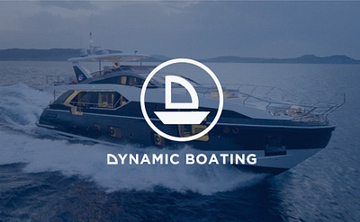 Dynamic Boating Logo Design branding business card design creative design flyers design logo modern modern business card owner printing