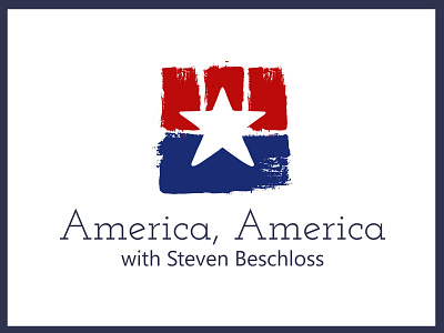 America, America brand brand identity branding design journalist logo political writer