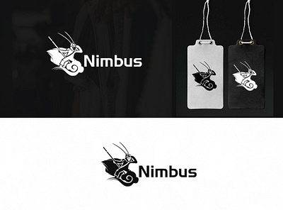 Nimbus logo branding design illustration logo modern nimbus vector