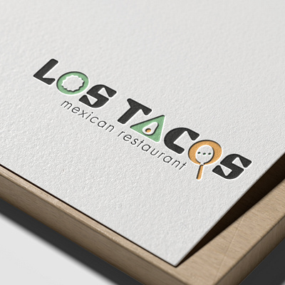 Logo for a Mexican Restaurant "Los Tacos" branding branding and identity business card design cafe branding cafe logo corporate identity logo logo design logodesign logodesigner lostacos mexicanlogo mexico mexico city restaurant branding restaurantlogo tacos tacoslogo