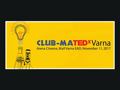 Club-MaTEDxVarna branding clubmate graphic design graphicdesign marketing partnership promotional promotional design protoshoot tedx varna weare