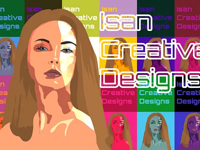 Colour panel concept. cover art cover artwork design illustration isan music poster web