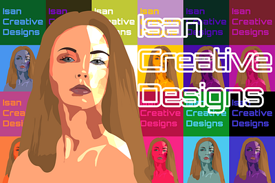 Colour panel concept. cover art cover artwork design illustration isan music poster web