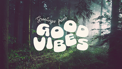 Good Vibes 60s inspired brand identity brand identity design branding expert graphic designer logo design summer camp vintage branding