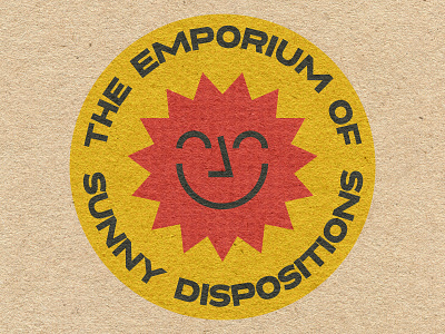 The Emporium of Sunny Dispositions electric carp illustration logo product characters vintage vintage illustration