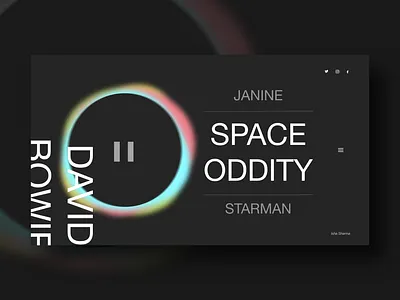 Music Player Mockup adobexd design graphic design illustration minimal mockup music music app music player typography ui ux web website design