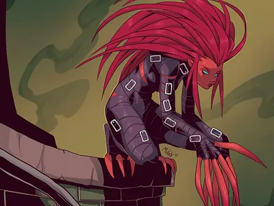 Penance anime art character design comic comic book comics illustration manga mutant penance sketch x men xmen