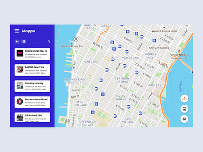 Daily UI 029 - Map adobe xd application clean daily daily 100 challenge daily ui dailyui dailyui029 dailyuichallenge map maps mobile ui uidesign uiux