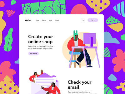 Charming Illustrations for eCommerce free freebies illustration illustration design illustrations illustrations／ui illustrator system ui ux