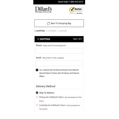 Back To Shopping Bag button mobile shoppingbag shoppingcart