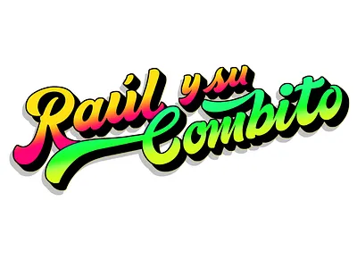 Raul y su Combito ipad lettering musician salsa
