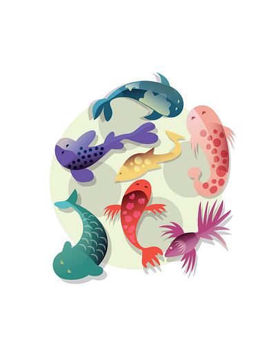 fish illustration avatar cartoon cartoon character cartoon illustration digital art digital painting fish flat illustraion illustration illustration art illustrations illustrator logo ui ux vector vector illustration