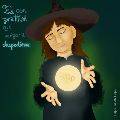 Gratitude digital art digitalillustration illustration magic witchy