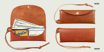 Here / Gone Long Wallet