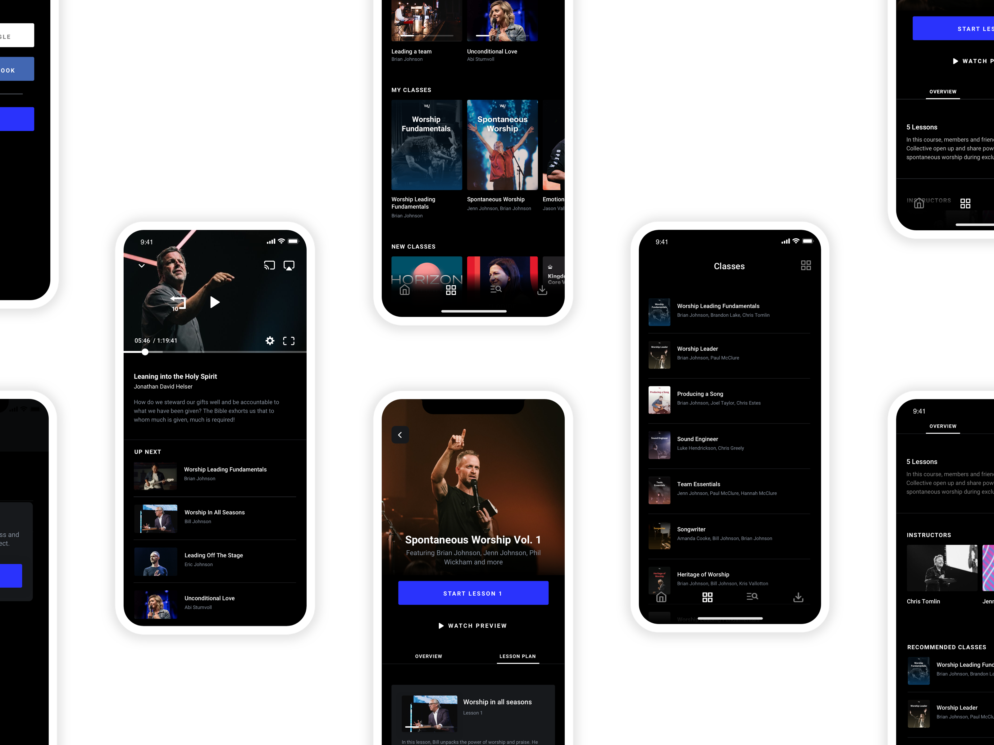Example of WorshipU iOS