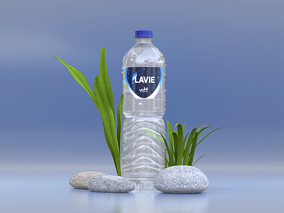 3D modeling & visualization for LAVIE water 3d 3d animation 3d art 3d artist 3dart art c4d cgi cinema 4d cinema4d design model modelling motion motion design.motion graphics product design visual visualization