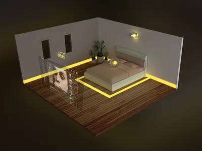 3D 3d blender blender3dart future hologram hololens interface new