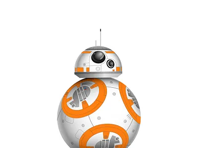 BB-8 illustration vector